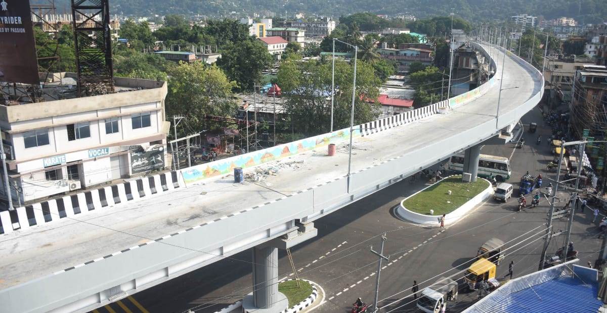 Meghalaya flyovers Shillong