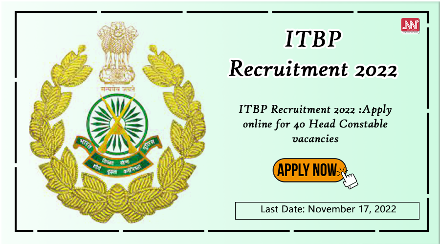 ITBP Recruitment 2022