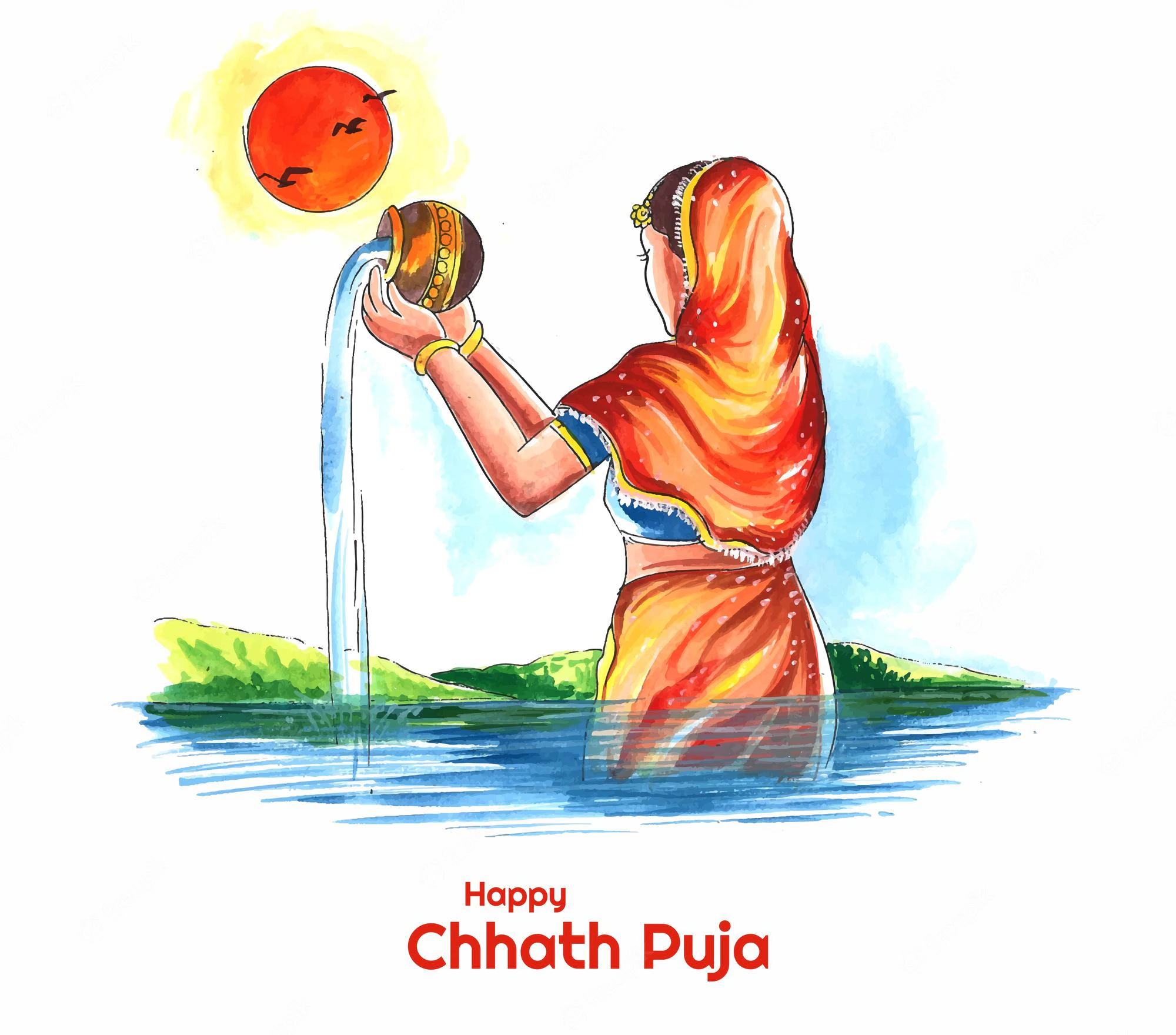 Chhath Free Stock Vectors