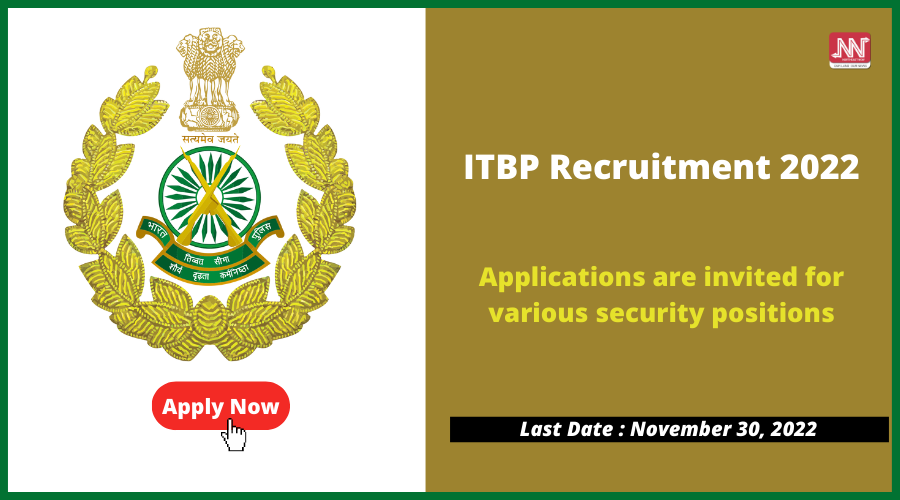 ITBP Recruitment 2022