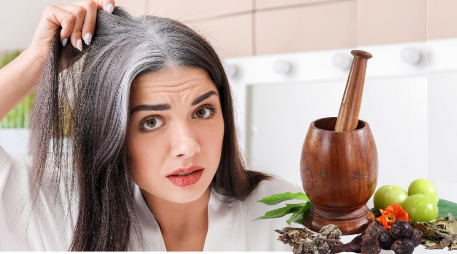 Ayurvedic tips prevent greying of hair