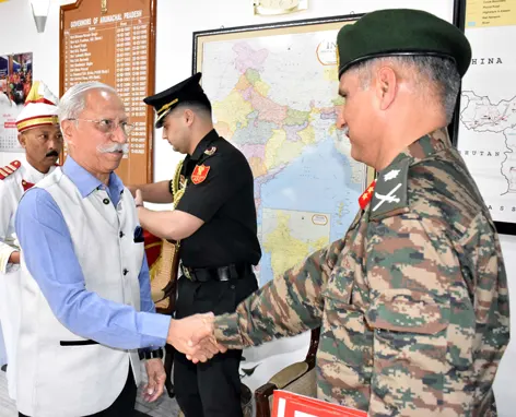 Arunachal Governor, GOC Discuss Border Areas’ Development