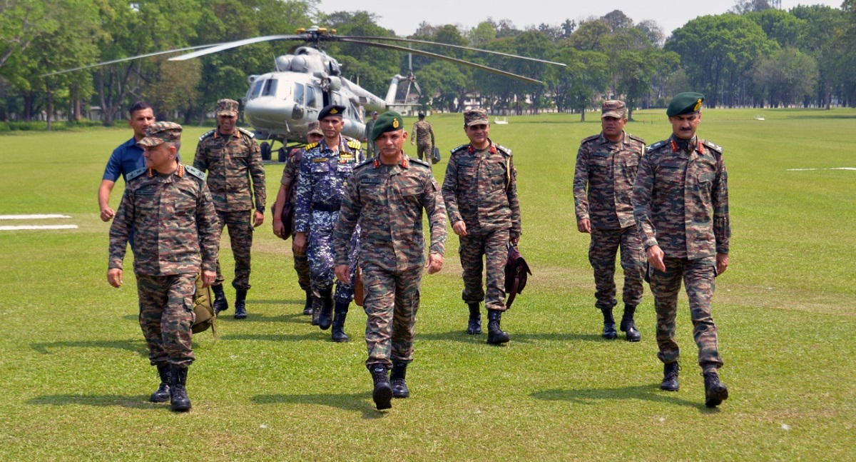 Amid border tensions with China, CDS Anil Chauhan visits forward areas ...