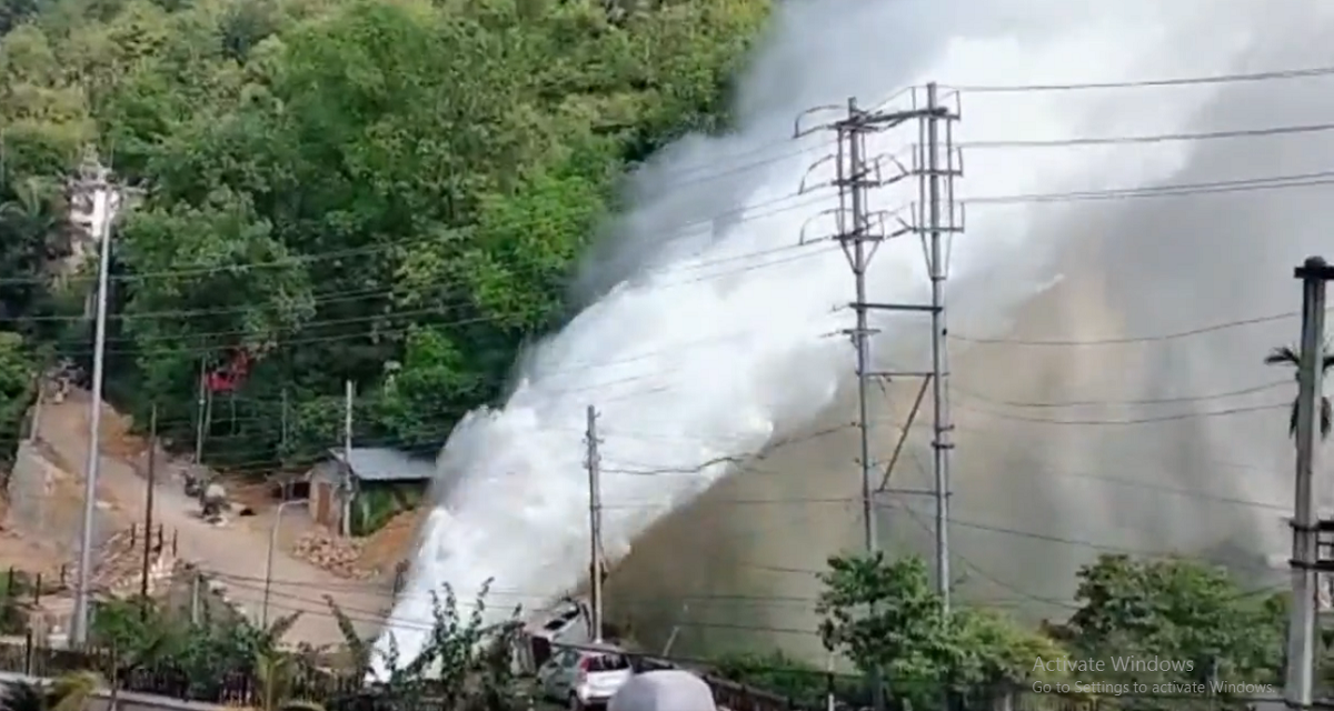 Assam Guwahati pipe burst