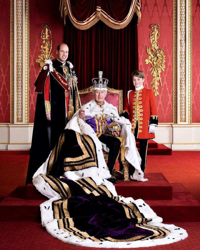 King Charles III & his upcoming two heirs to the throne : The Line of  Succession photograph - NORTHEAST NOW