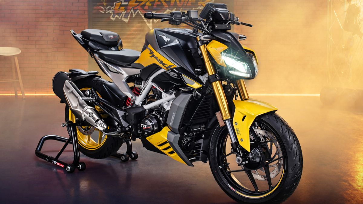 TVS Apache RTR 310 Launched in India at Rs 2.43 Lakh