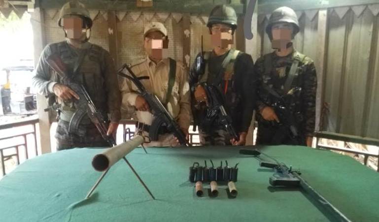 Manipur: Huge Cache Of Arms, Ammunition Recovered