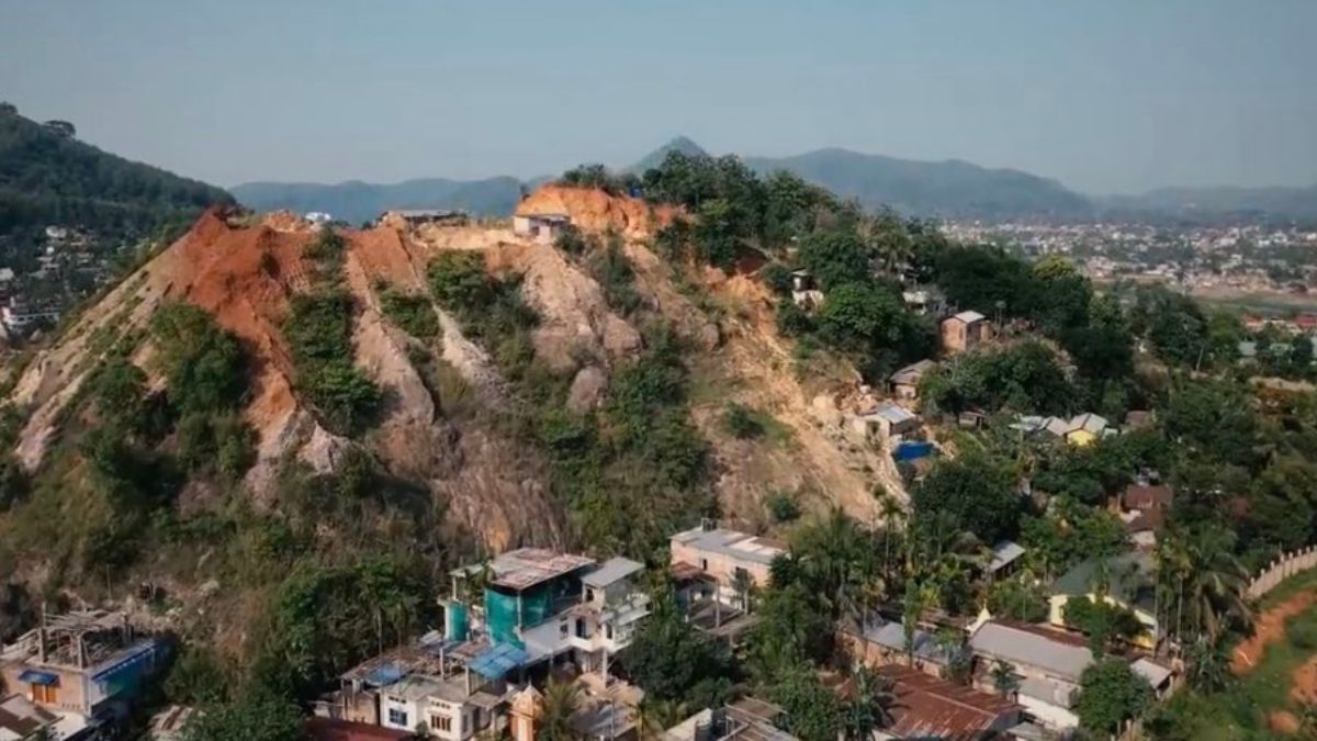 Assam: After Silsako, eviction drive begins in Guwahati's Borbari hill