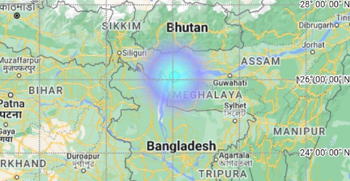 Assam: 3.1 magnitude earthquake jolts Dhubri