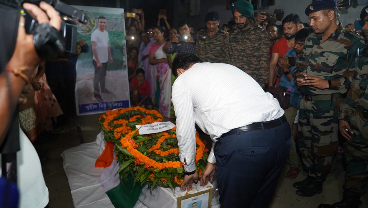 Indian Army Soldier From Assam, Who Died In Sikkim Flash Floods 