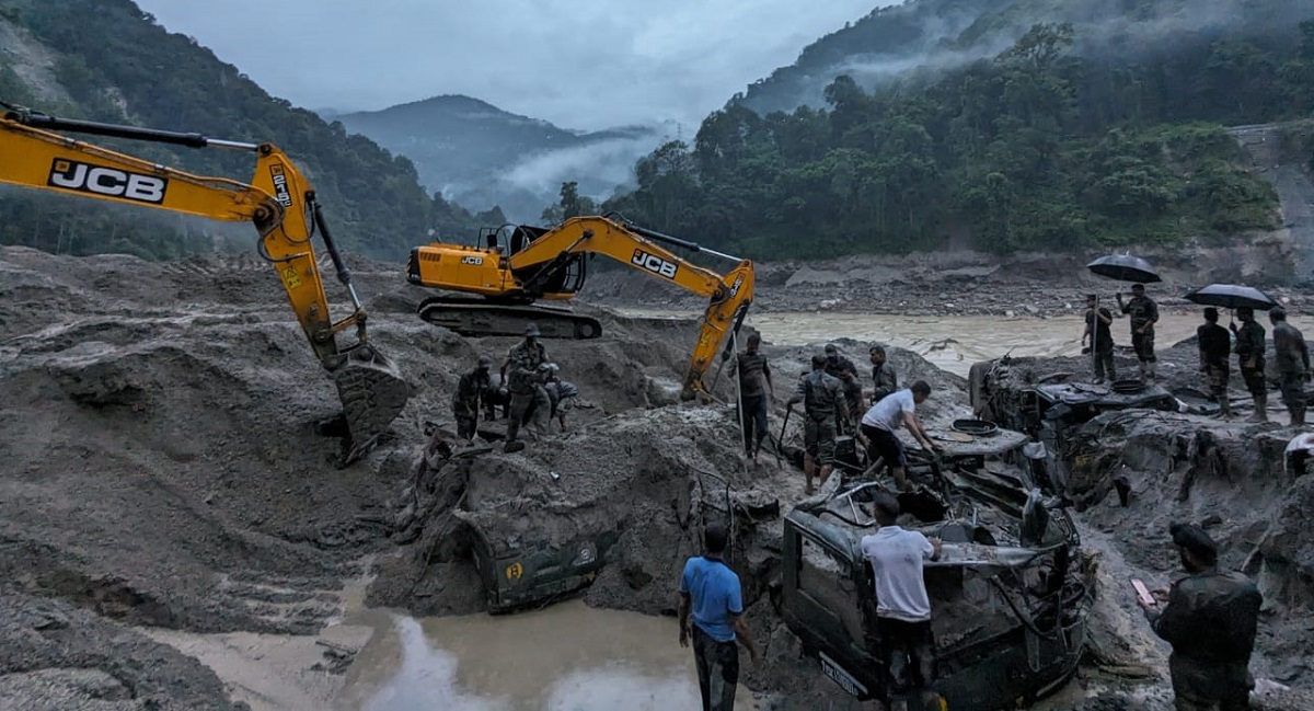 Sikkim flash floods