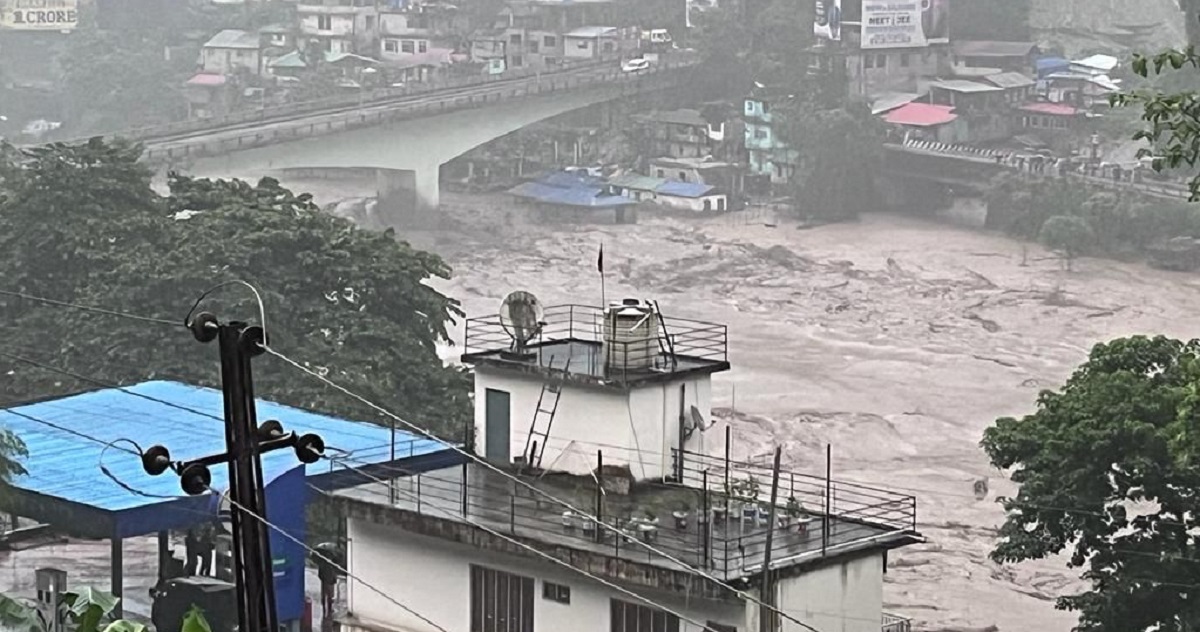 Sikkim flash floods