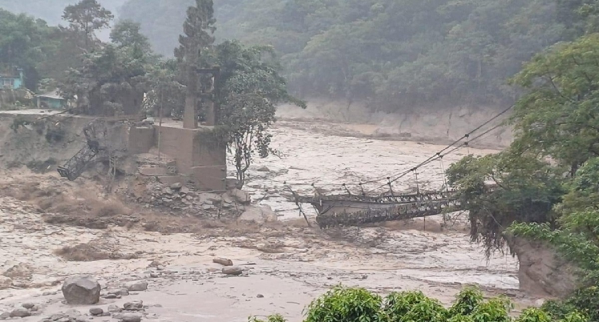 Sikkim flash floods