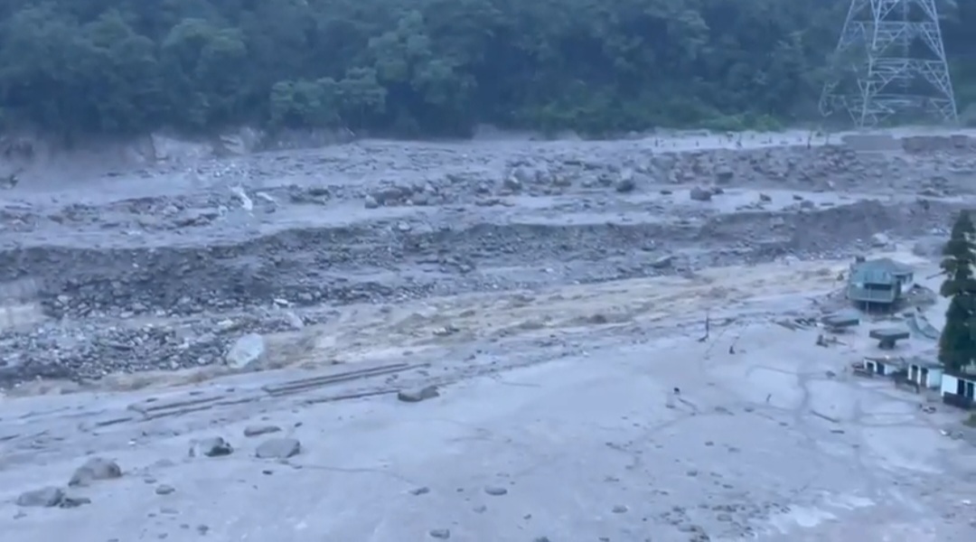 Sikkim flash floods