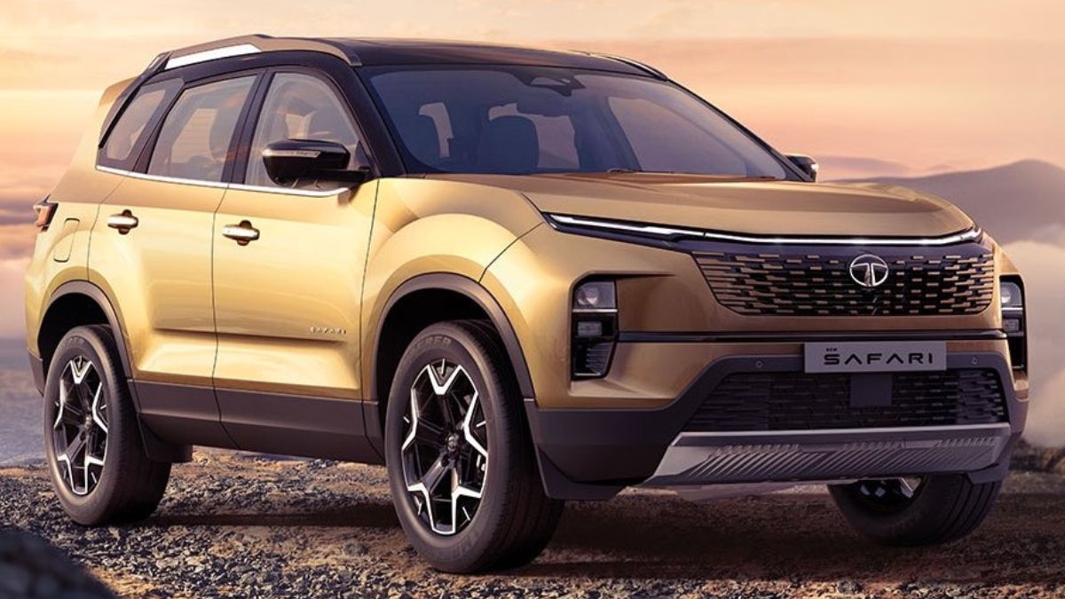 Tata Safari Facelift Version Launch At Rs 16 19 Lakh   Tata Harrier Safari 