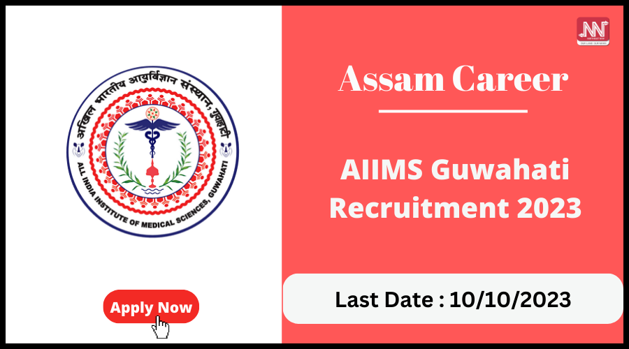 AIIMS Guwahati Recruitment 2024 – 4 Posts, Online Apply - TheJobinAssam.in  : Job in Assam, Assam Career, jobs assam, jobs in assam, assam job, assam  govt job