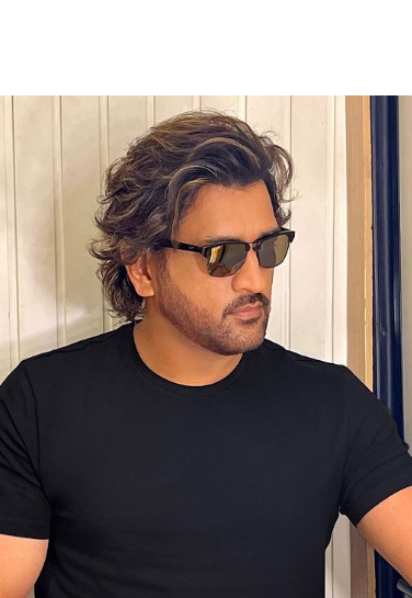 MS Dhoni on his long-hair look : r/IndiaCricket