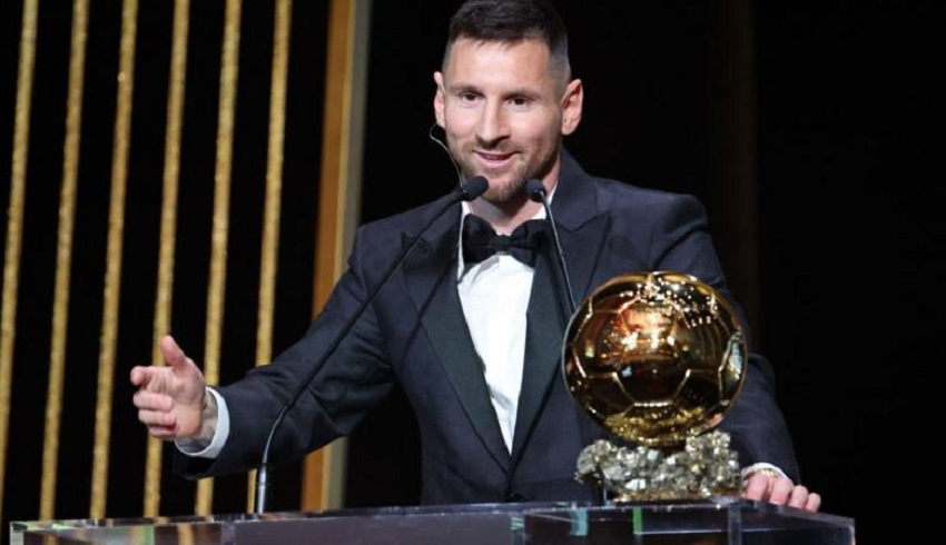 Messi wins 8th Ballon d’Or award; dedicates it to Maradona