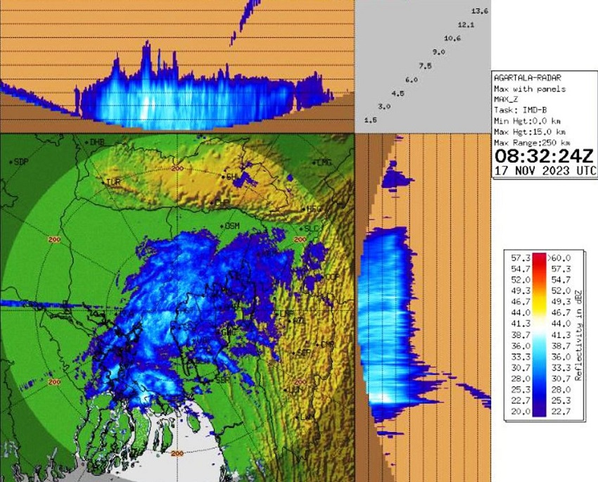 IMD Issues Red Alert For Tripura, Predicts Extremely Heavy Rainfall