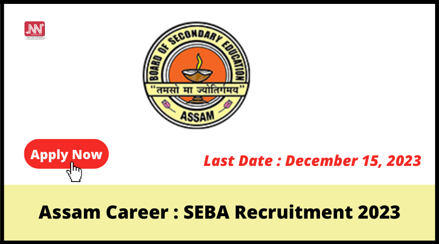 Assam Career SEBA Recruitment