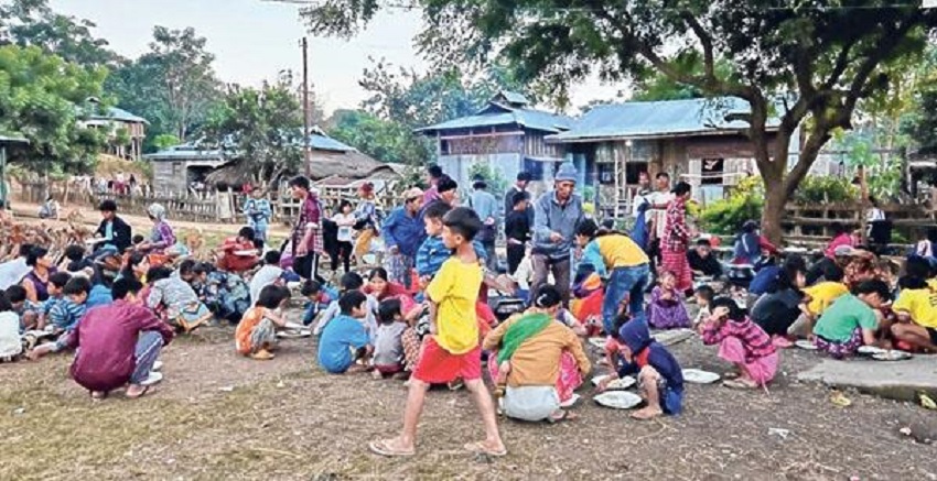 Manipur Guwahati: Mizoram has reportedly witnessed a rise in refugees fleeing violence in neighbouring Bangladesh and Myanmar.