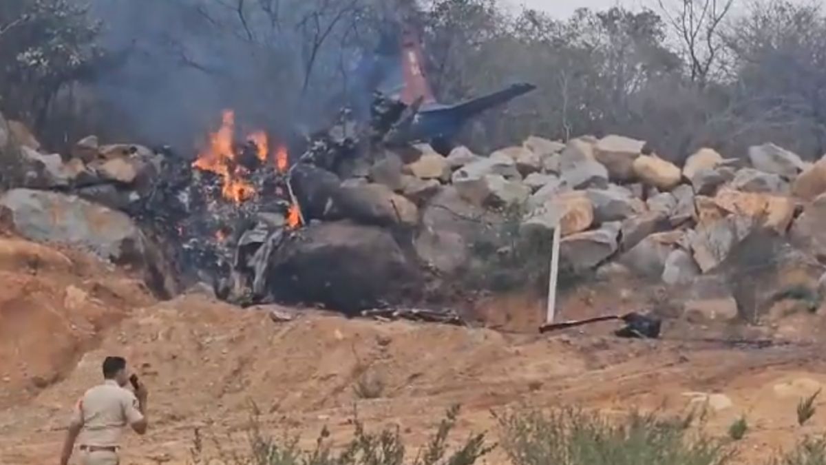 Two IAF Pilots Killed In Trainer Aircraft Crash In Telangana