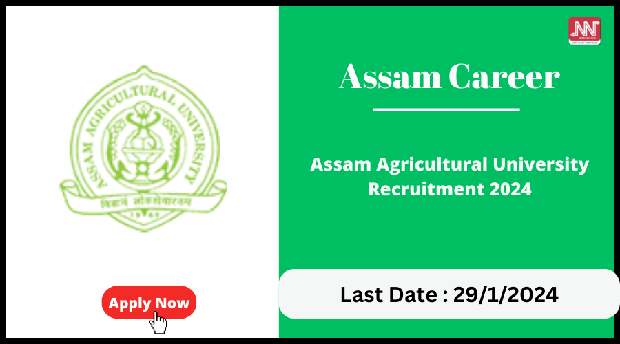 Assam Career Assam Agricultural University Recruitment 2024   Rbi 41 