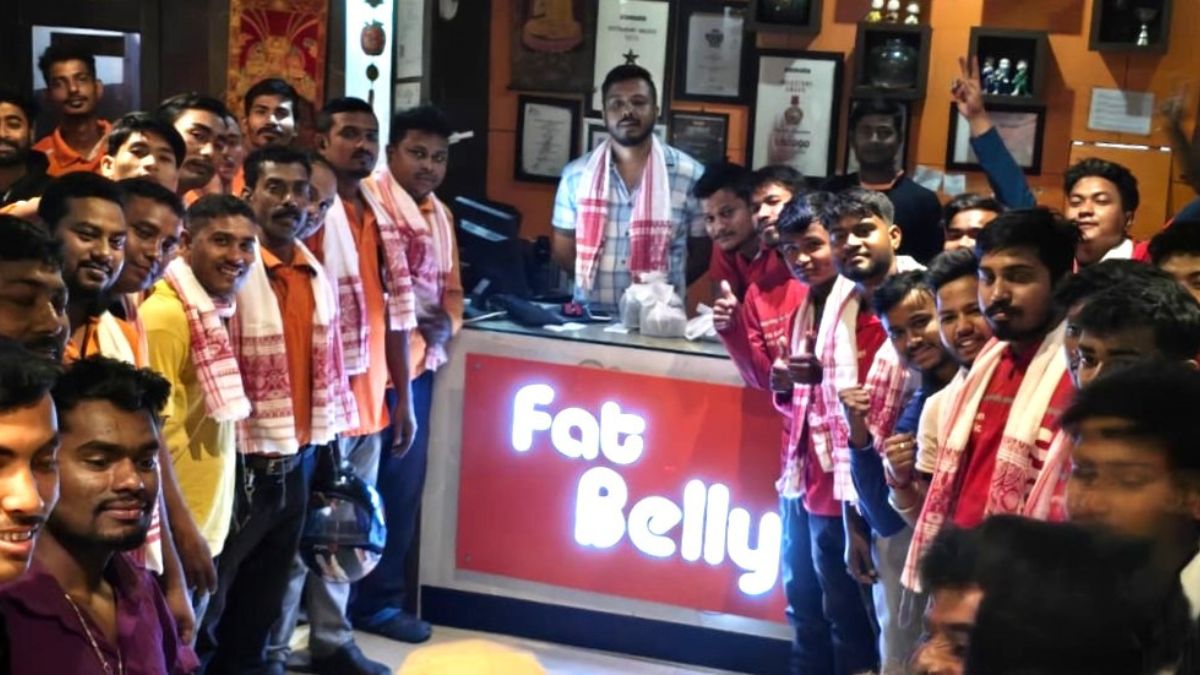 Assam: Fat Belly honours one hundred food delivery partners during Pre-Bihu