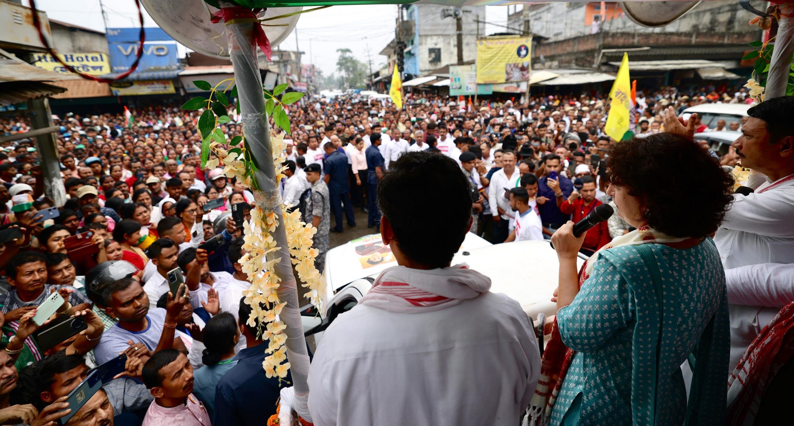 Congress Will Raise Assam Tea Garden Workers Wages Priyanka Gandhi