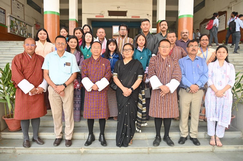 Assam: Bhutanese govt. delegation visit GCU for educational collaboration - Vimarsana News