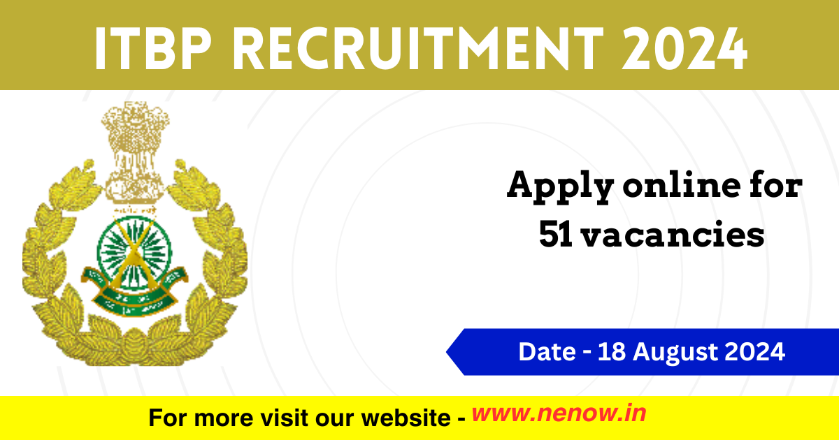 ITBP Recruitment 2024