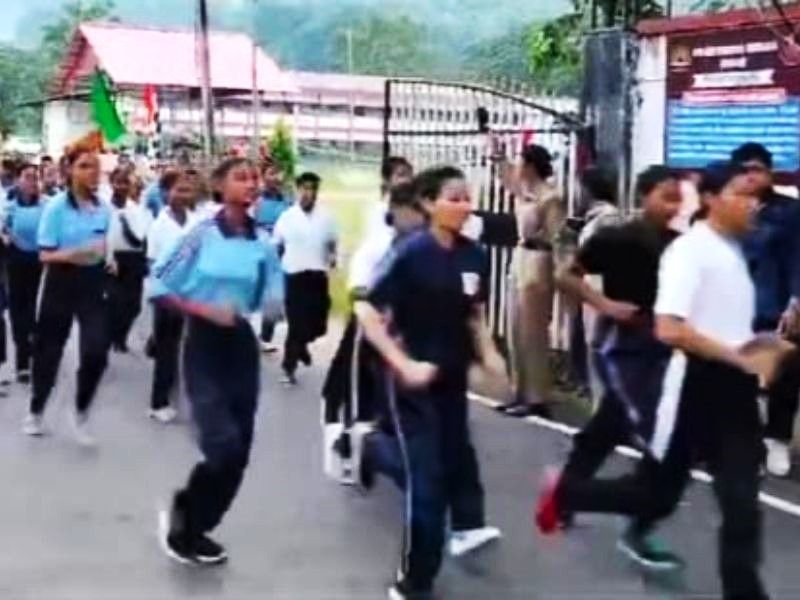 Guwahati NCC National Sports Day Run For Fun