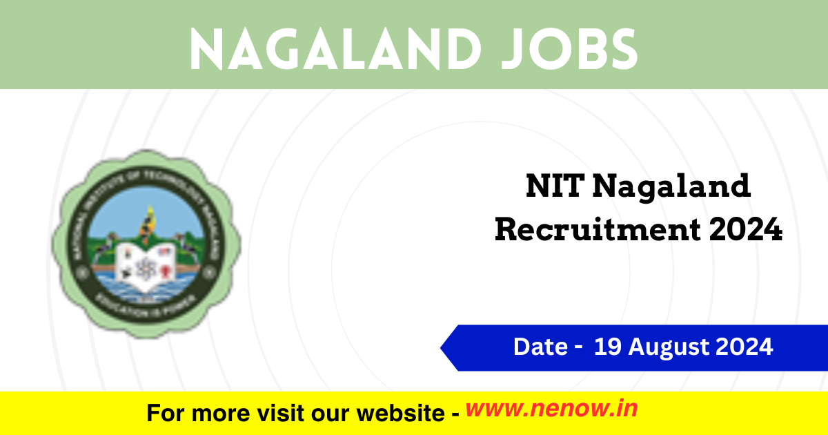 Nagaland Jobs NIT Nagaland Recruitment