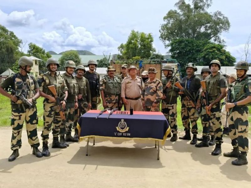 Manipur: Security forces recover large cache of weapons