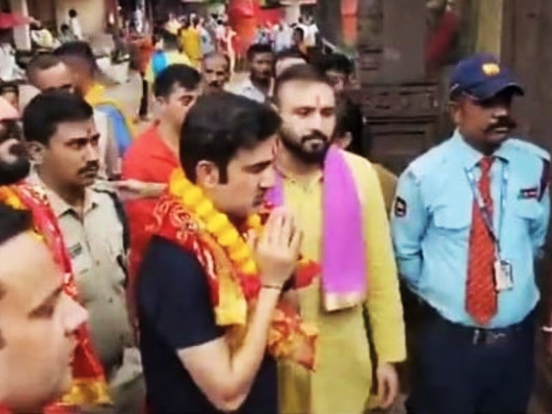 Assam Gautam Gambhir Kamakhya Temple Guwahati