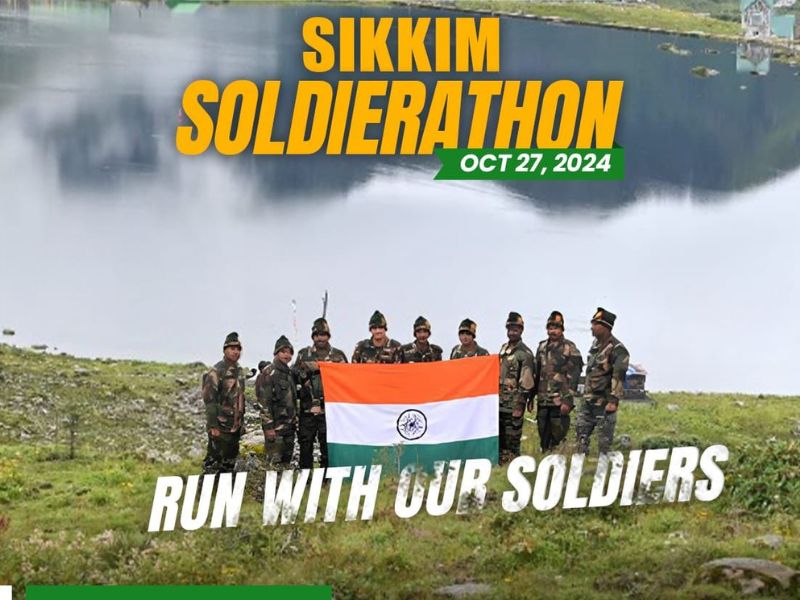 Sikkim Indian Army organises marathon