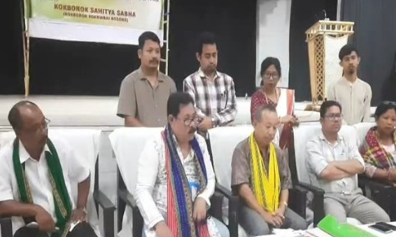 Tripura：Kokboroc Sahitya Sabha通过了Kokborok的修订后的Roman脚本