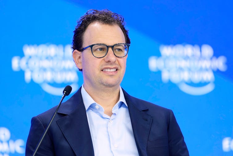 Chief executive of Anthropic Dario Amodei.