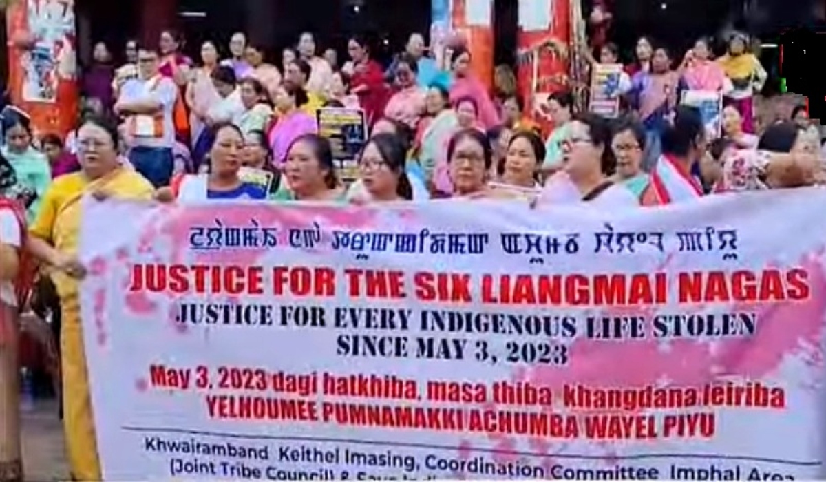 Manipur: Police fire tear gas as Imphal protest over Naga killings turns tense
